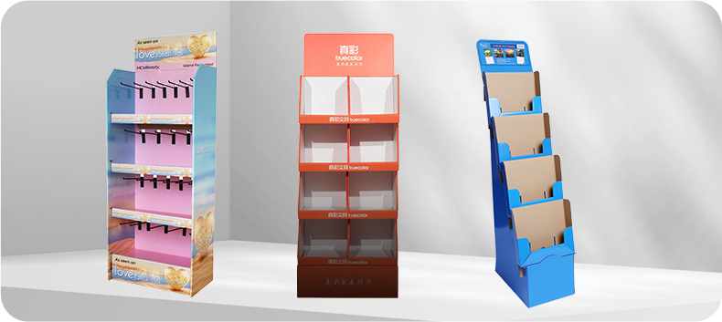 Stand en carton / affichage ondulé